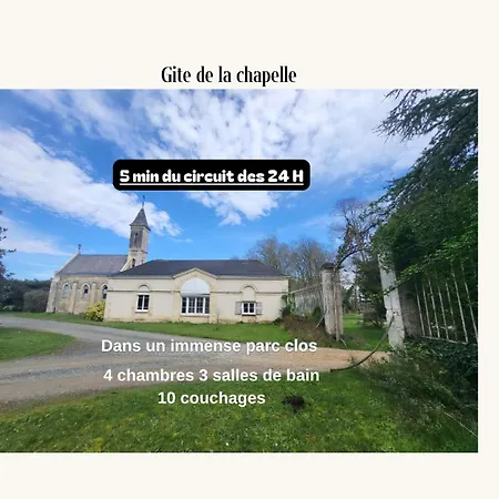 Holiday home De La Chapelle - Circuit Des 24 - Arnage - 10 Personnes *
